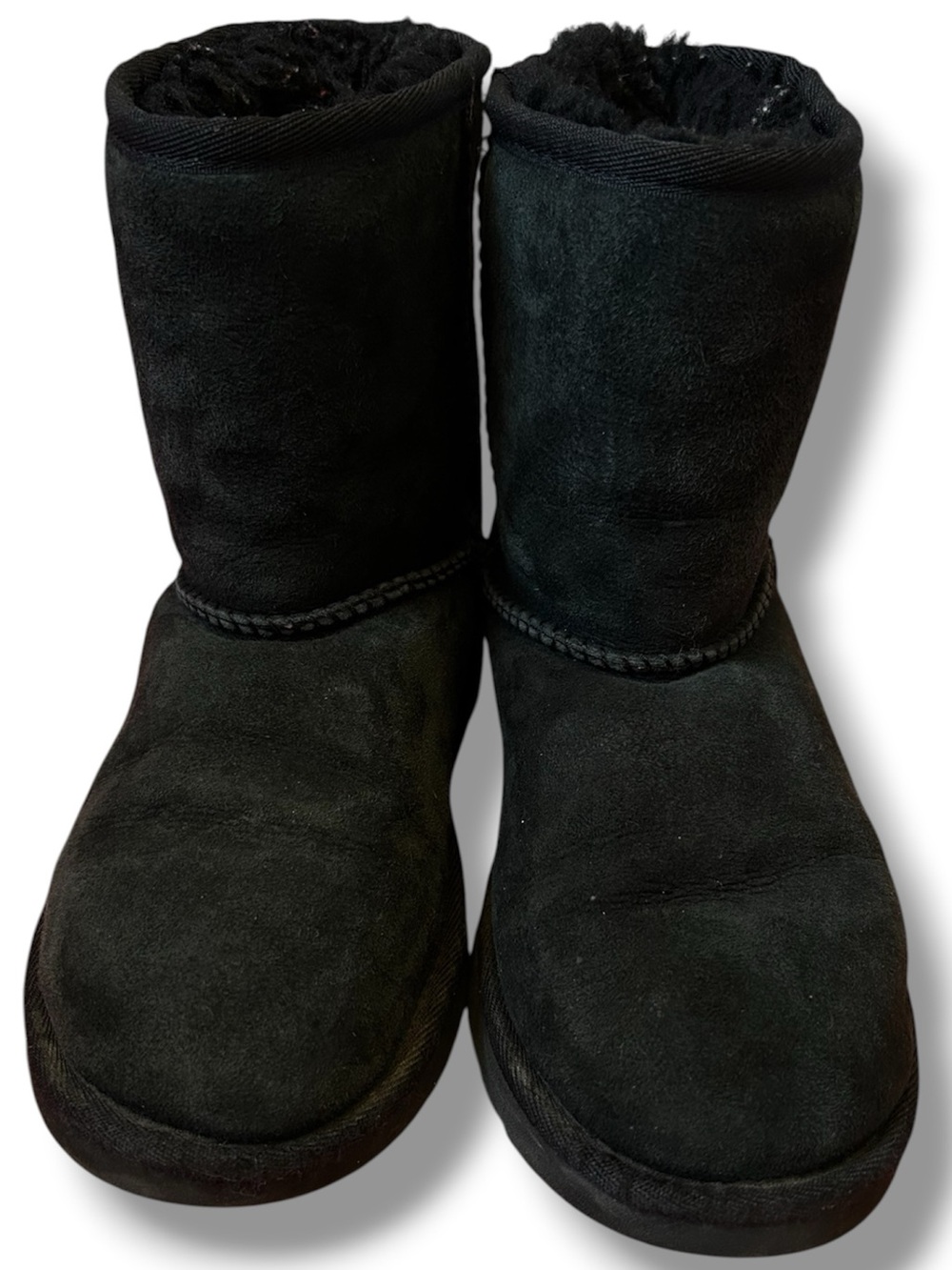UGG Australia Girls Black Boots Size 3Y (FAIR CONDITION) - Picture 8 of 13